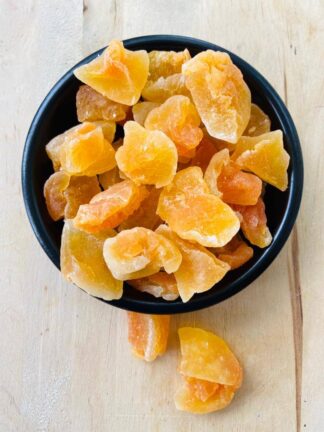 Dried Cantaloupe Melon Chunks
