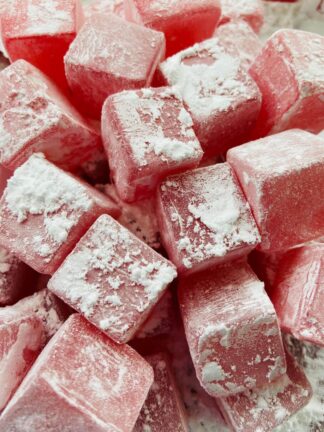 Pomegranate Turkish Delight