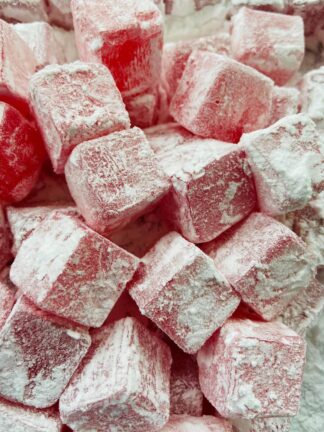 Sour Cherry Turkish Delight