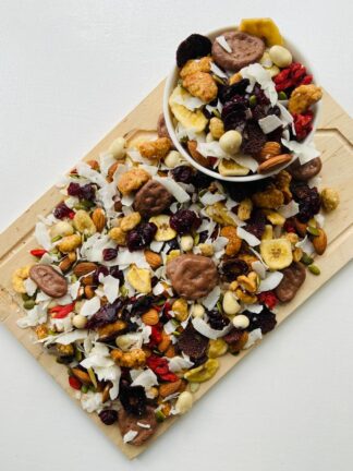 Banana, Berries, & Honey Nuts mix with added Loveliness!