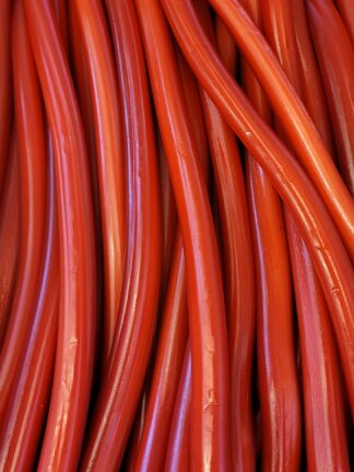 Giant Strawberry flavour cables