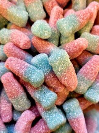Fizzy Sour Bubblegum Bottles