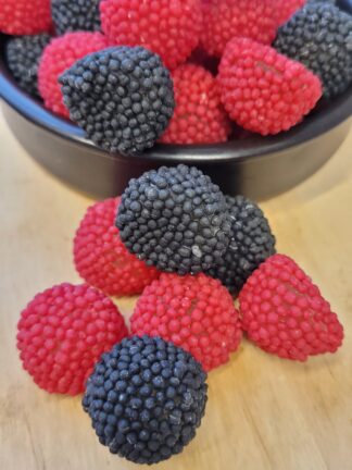 Black and Raspberry Berries