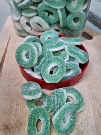 Fizzy Sour apple rings